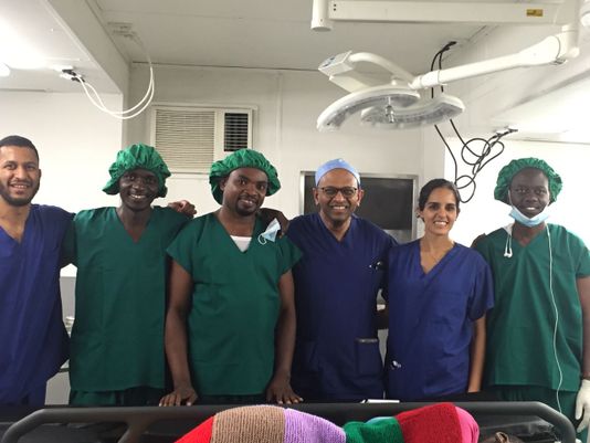 the surgical team